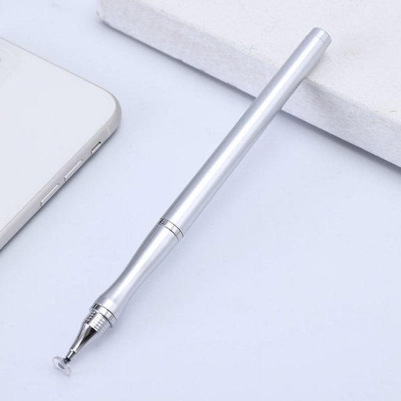 Universal 2 in 1 Stylus Pen, Capacitive Touch Screen S-Pen Active Stylus S-Pen Round Disc Head Stylus Pencil for Tablet Laptop Mobile Phone