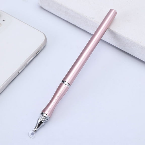 Universal 2 in 1 Stylus Pen, Capacitive Touch Screen S-Pen Active Stylus S-Pen Round Disc Head Stylus Pencil for Tablet Laptop Mobile Phone
