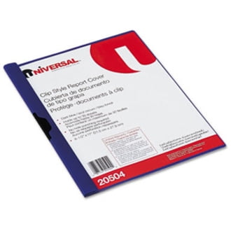 Universal 20504 Plastic Report Cover with Clip
