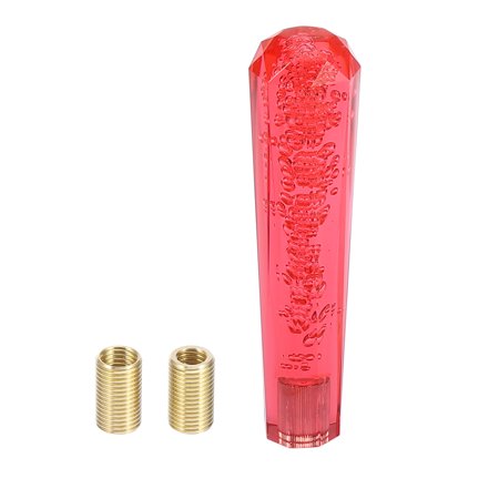 Universal 20cm Red Gear Shift Knob Stick Manual Gear Shifter Decor Replacement