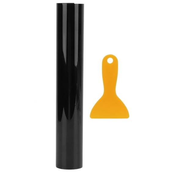 Universal 20x150cm Car Window Tint Film UV Block Windshield Sun Visor Strip with Scraper Windscreen Sunstrip Decal, Win Wihield van sun strip windscreen