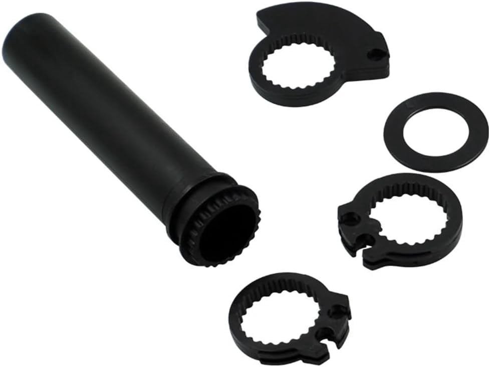 1 Pair 25mm 28mm Motorcycle Handlebars Hand Grips Plastic Rubber 7/8
