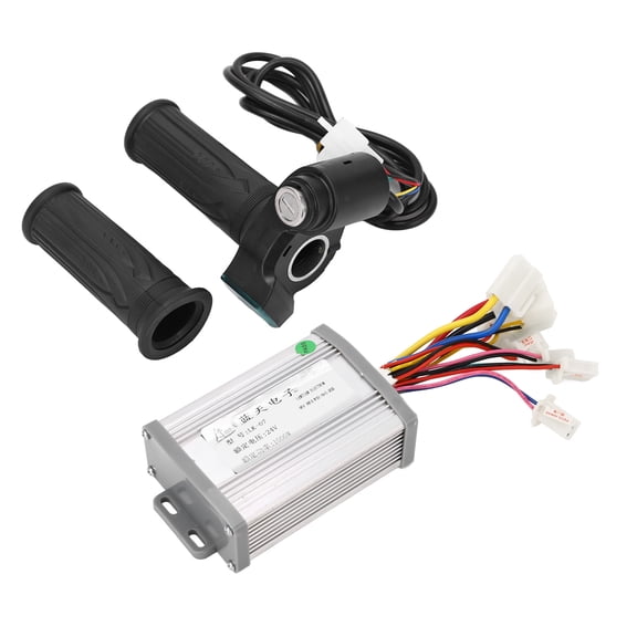 Universal 24V 1000W Electric Bicycle Conversion Kit with Brushed Motor Controller and Twist Throttle Handle Keys for 26 inches / 66 cm Mountain Bikes Commuter Cycling DIY Upgrades