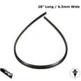 thumbnail image 1 of Universal 28" 70cm Cut Size Vehicle Replacement Rubber Wiper Blade Refill, 1 of 4