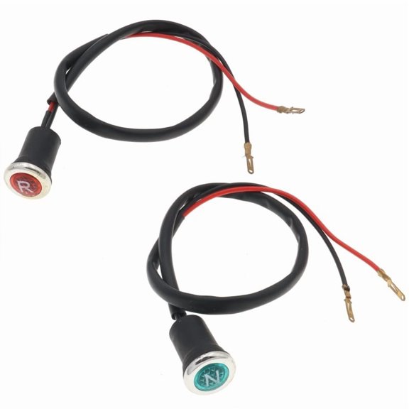 Universal 2PCS Neutral Reverse Light Gear N/R Indicator for 50 110 125 150 200 250cc Motorcycle ATV