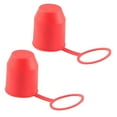 thumbnail image 1 of Universal 2Pcs Trailer Hitch Ball Tow Bar Cover Protection Cap for Caravan Truck, 1 of 9