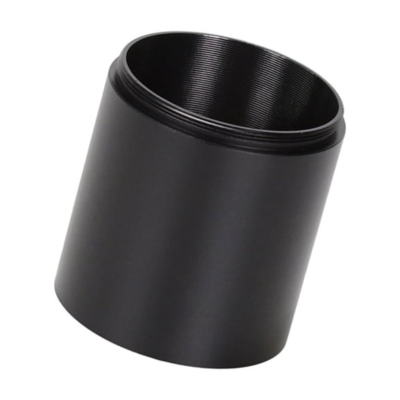 Universal 2inch Aluminum Extension Tube With M48x0.75mm Threading For Camera Mounts And Telescope Accessories