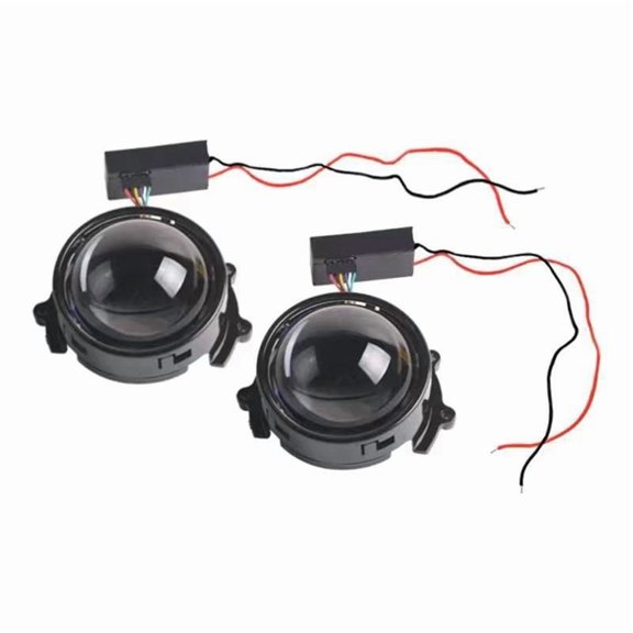Mangekyo Sharingan Eagle Eye LED Devil Eyes for 3-Inch Car Headlights, Glass+LED, WiFi Control Without Lens