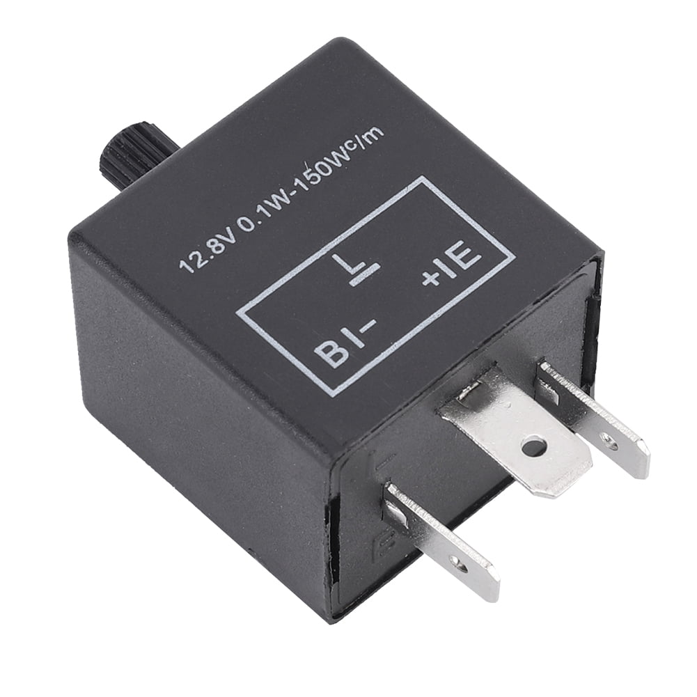 Universal 3 Pins LED Turn Light Flasher Relay for Car CF14KT 12.8V 0