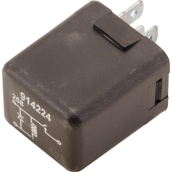 Speedway Motors Universal 3 Prong Horn Relay 12 Volt Push In Electrical Switch for Car Truck Hot Rod Custom Wiring Replacement Universal Fit