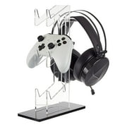 Universal 3 Tier Controller Holder Transparent Acrylic Game Controller Display Stand Detachable Gamepad Desktop Stand for Display and Organization for DIY