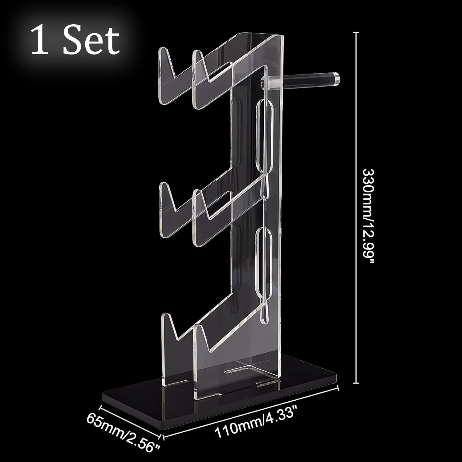 Universal 3 Tier Controller Holder Transparent Acrylic Game Controller ...