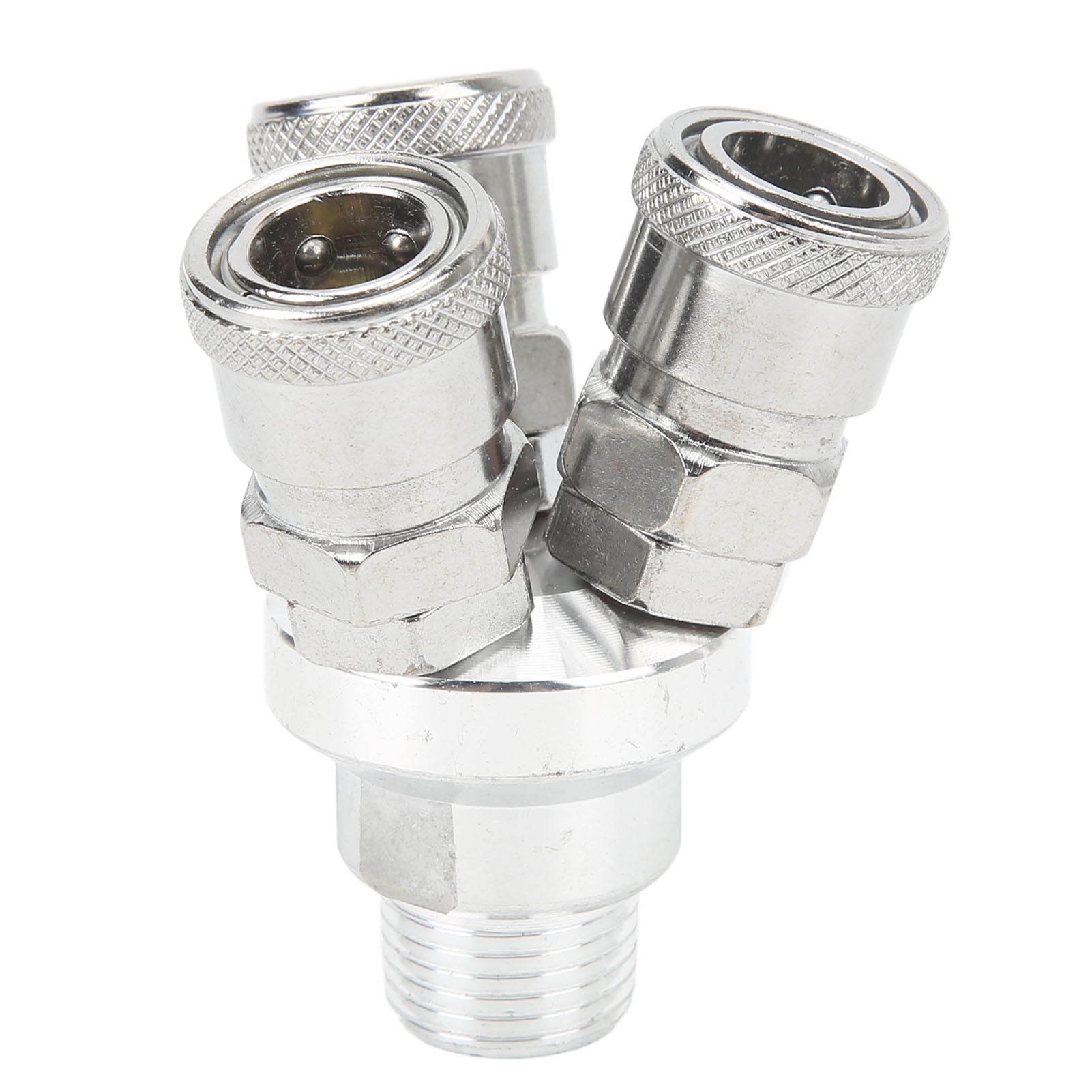 Universal 3,Way Air Coupler, Quick Connect, 360° , Corrosion Resistant ...