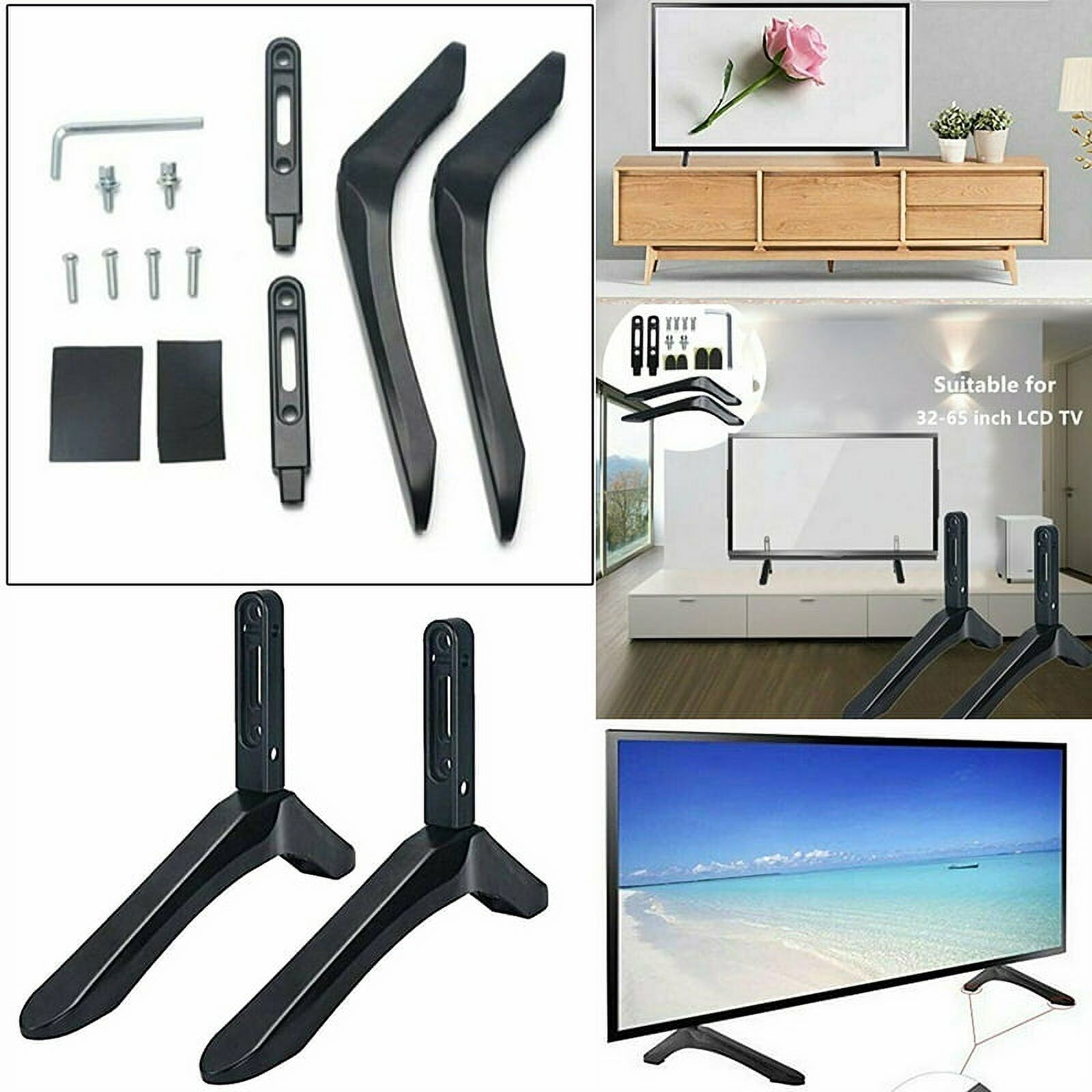 Universal 3265" TV Mount Bracket FLAT TV LCD Screen Table Stand For LG Vizio TV