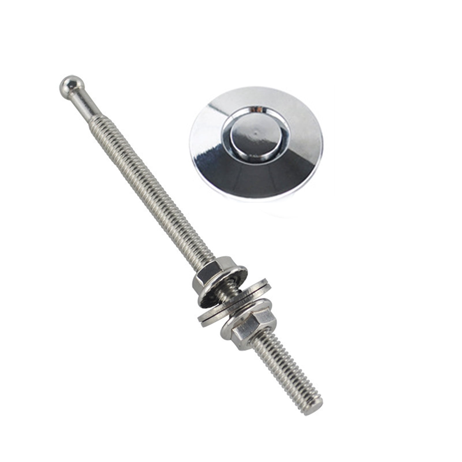 Universal 32mm Push Button Billet Hood Pin Lock Clip Kit Engine Bonnet ...