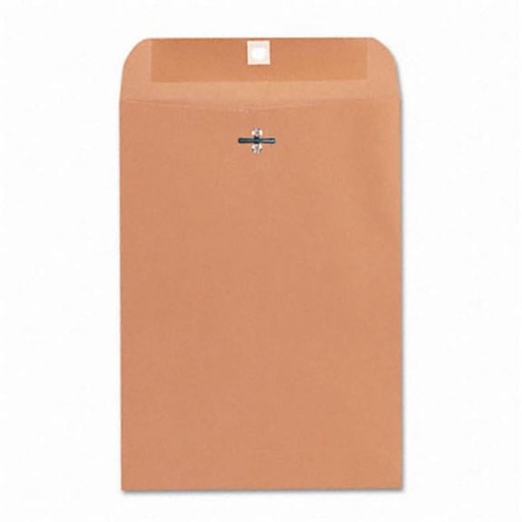 Universal 35262 Kraft Clasp Envelope Side Seam 28lb 7 1/2 x 10 1/2 Light Brown 100/box