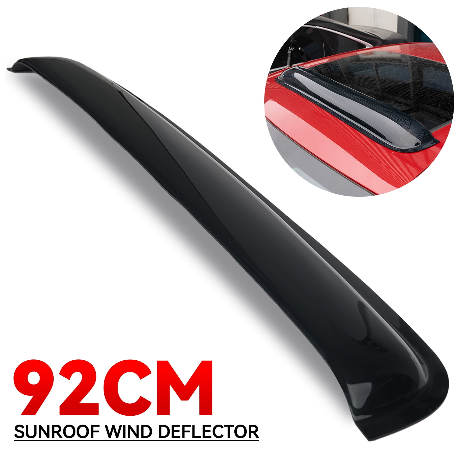 Universal 36.2" Moonroof Visor Window Top Sunroof Wind Deflector Rain