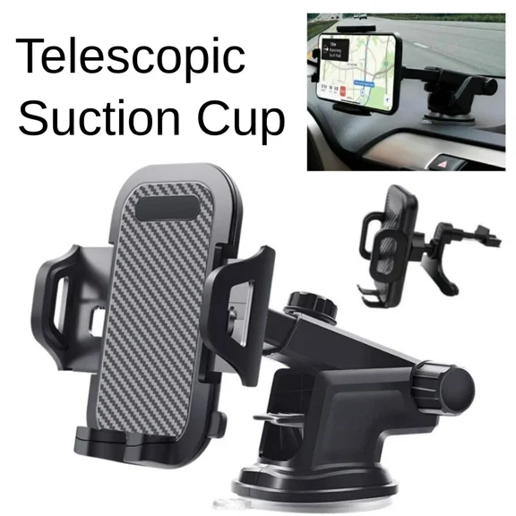 Universal 360 Car Windshield Phone Mount Holder Suction Cup Stand For Phone Gps