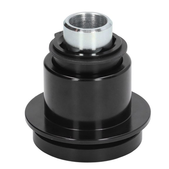 Universal 360 Degree Car Steering Wheel Quick Release Base Black Aluminium Alloy 3 Holes Quick Release Disconnect Adapter Hub (9 inches / 22.8 cm)