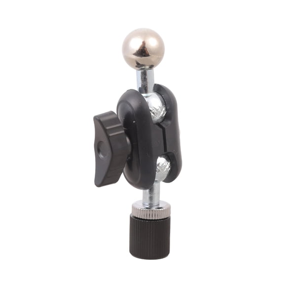 Universal 360 Degree Rotating Ball Head Adapter Converts 1/4inch Thread to 17.4mm Mount for Camera Tripods and Phone Holder Compatibility