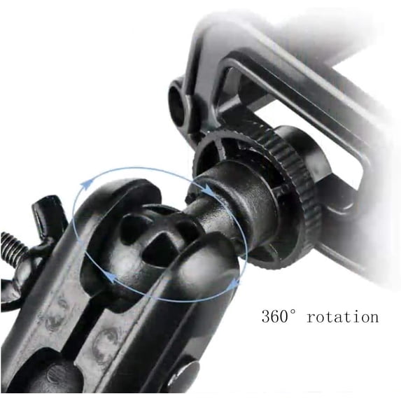 Universal 360 Degree Rotation Car Rear View Mirror Mount Stand Holder Cradle Clip for Cell Phone iPhone 12\\/11\\/11Pro Max\\/XR\\/X\\/8,Samsung Galaxy S10 S9 S8 S7