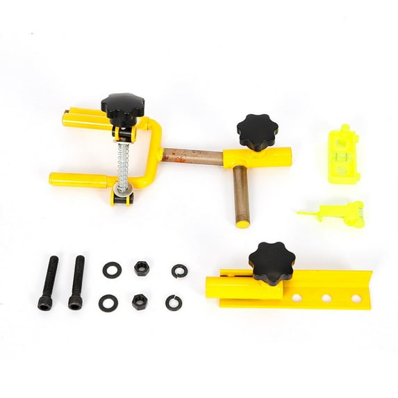 Universal 360° Rotate Archery Bow Vise String Level Combo Compound Tuning String Yellow