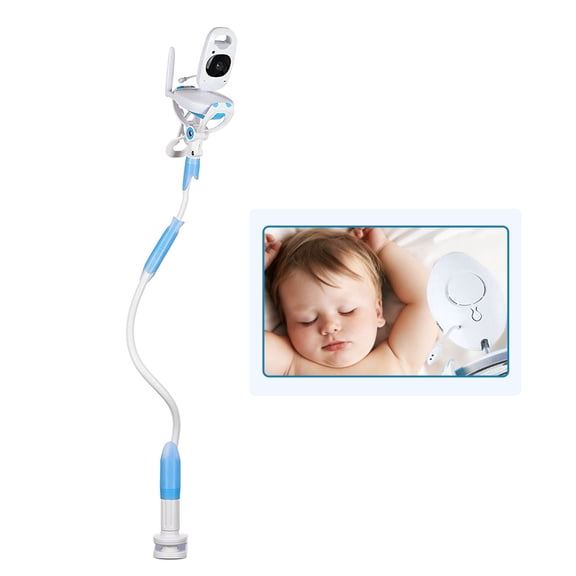 Universal 360 Rotation Baby Monitor Holder with Anti Slip Reinforcement Pad