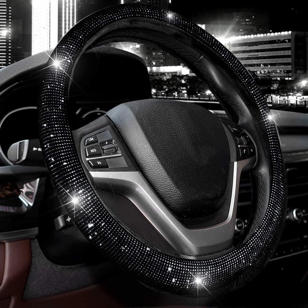 Steering wheel covers diamond discount