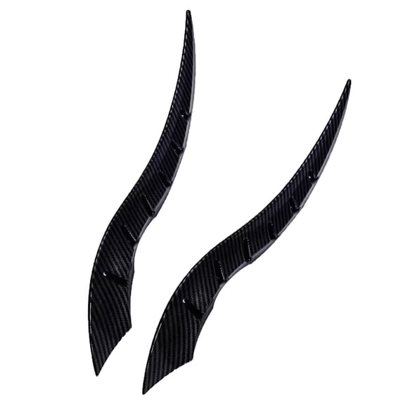 Universal 3D Bull Horns Car Roof Drag On Decoration High Strength All Weather Water Proof Auto Stickers For SUV Sedan Vehicle 2PCS