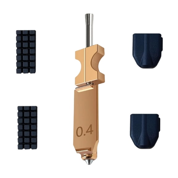 Universal 3D Printer Hotend Kit Highly Temperature Resistamt Effortlessly Setups