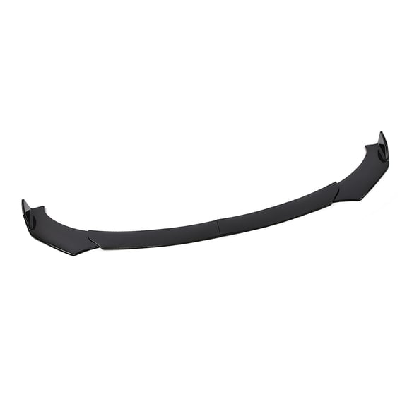 Universal 4-Piece Car Front Bumper Lip Splitter Body Shovels Guard Protective Air Diffuser Kit