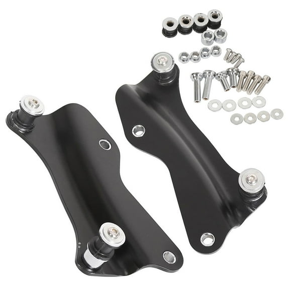 Universal 4-Point Motorcycle Docking Hardware Kit, Compatible with Touring Bikes 2014-2025 Models (Fits 23mm Handlebar Systems)
