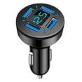 thumbnail image 1 of Universal 4-Port USB Car Charger 12V Lighter Socket Adapter plug Fast Charg HOT. G9F7, 1 of 1