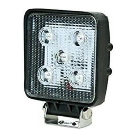 Universal 4 in. Square 5-LED 30-Degree Spot Light