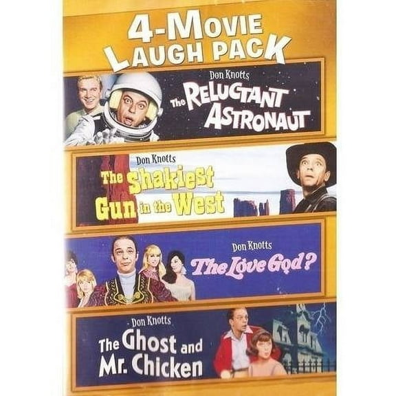 Universal 4-movie Laugh Pack Don Knotts Dvd Qf Ws