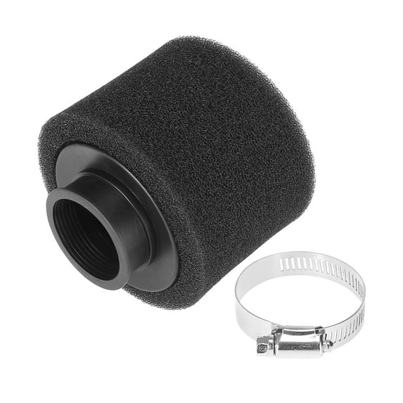 Universal 40mm Straight Motorcycle ATV Air Filter Cleaner for 50cc Engine Cleaner Black