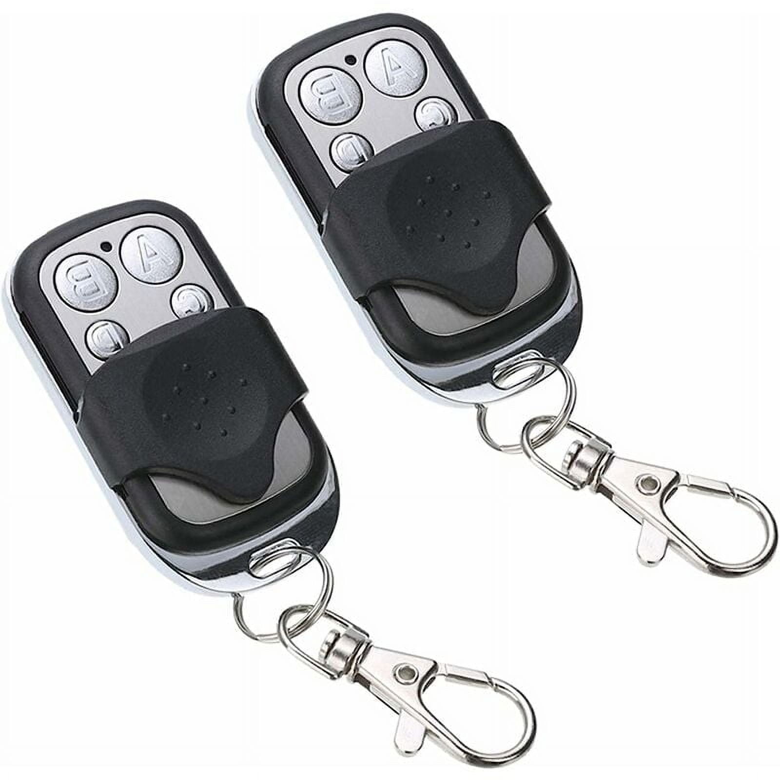 Universal 433.92 MHz Garage Door Remote Control 2-Pack Self ...