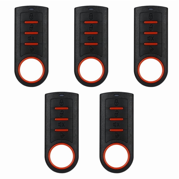 Universal 433MHz Garage Door Remote Control 4 Buttons Copy Remote Clone Electric Door Remote Control Big Ring Smart Key