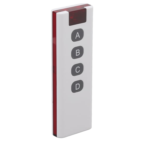 Universal 433MHz Wireless Digital Remote Controller Transmitter, High Power Long Range 1000m / 3280ft 4-Button Fixed Learning Code 2262 Smart RF Remote Switch for Office Garage Door Gate
