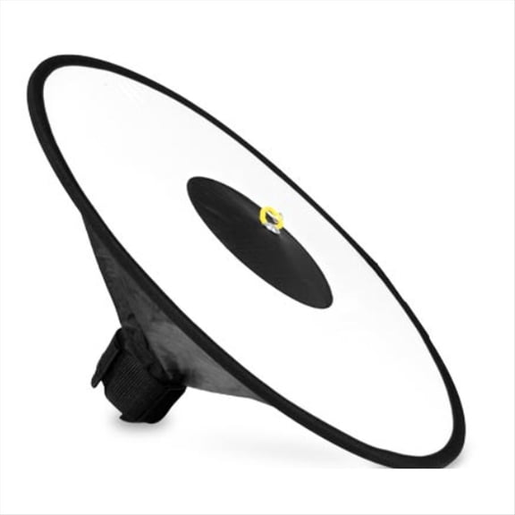 Universal 44cm Round Flash Softbox Portable Foldable Style Speedlite Diffuser Reflector Strap for Camera