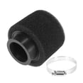 thumbnail image 1 of Universal 45mm Straight Motorcycle ATV Air Filter Cleaner for 50cc Engine Cleaner Black, 1 of 6