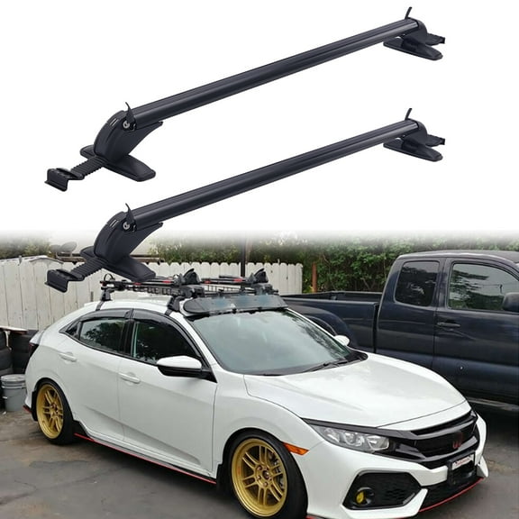 Universal 46"/117CM Car Top Roof Rack Cross Bar Luggage Cargo Carrier Luggage