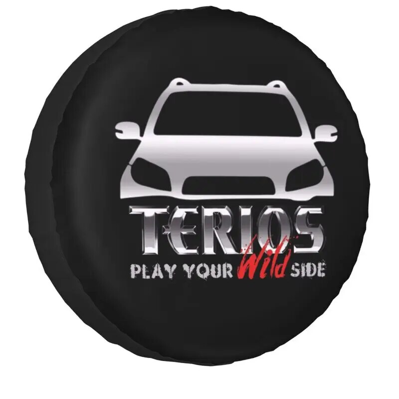 Universal 4x4 Full Time Spare Tire Cover for Daihatsu Terios RV SUV