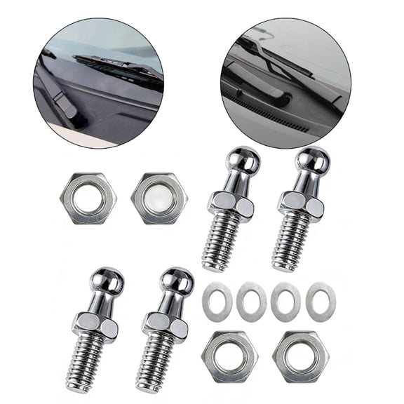 Universal 5/16-18 Ball Head Bolts And Nuts with Hardware For Automotive Engine Cover Accessories