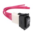 thumbnail image 1 of Universal 5 Pins Car Window Switch Car Control Master Rocker Switch W Switch Wiring Harness  Momentary DC 12V, 1 of 6