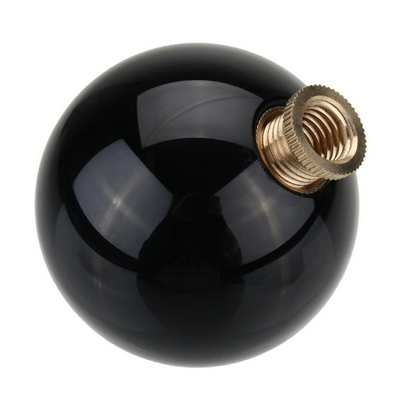 Universal 5 Speed Car Mt Manual Round Ball Gear Shift Knob Shifter Lever Car Accessories High-Quality Gear Shifter Black Fangkenuo