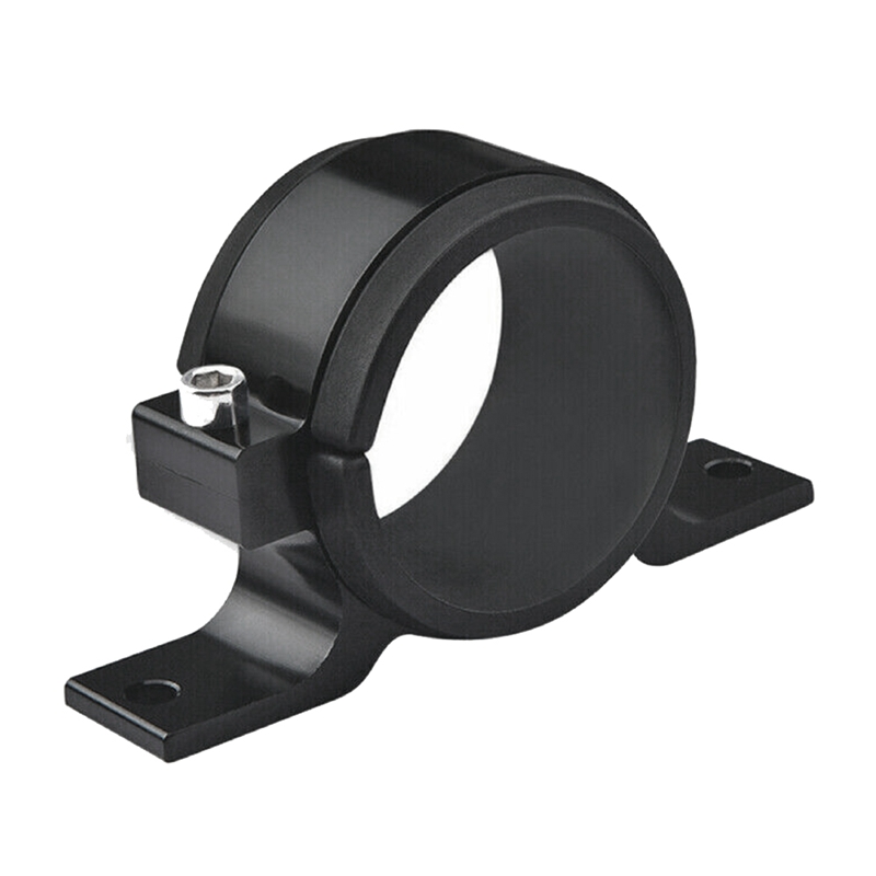 Universal 50mm Fuel Pump Single Mounting Bracket Fuel Filter External Bracket Clamp Cradle Black