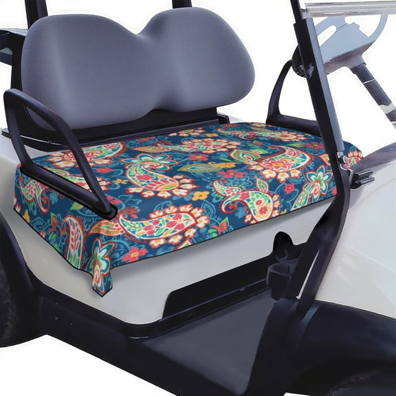 Universal 51" x 31" Golf Cart Bench Seat Cover, Soft Microfiber Towel Fits EZGO, Club Car, Yamaha Drive, Icon