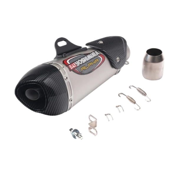 Universal 51mm motorcycle exhaust alpha muffler for R3 MT07 FZ1 R6 R15 ZX6R ZX10 Z900 Z400 1000 CBR1000 GSXR1000