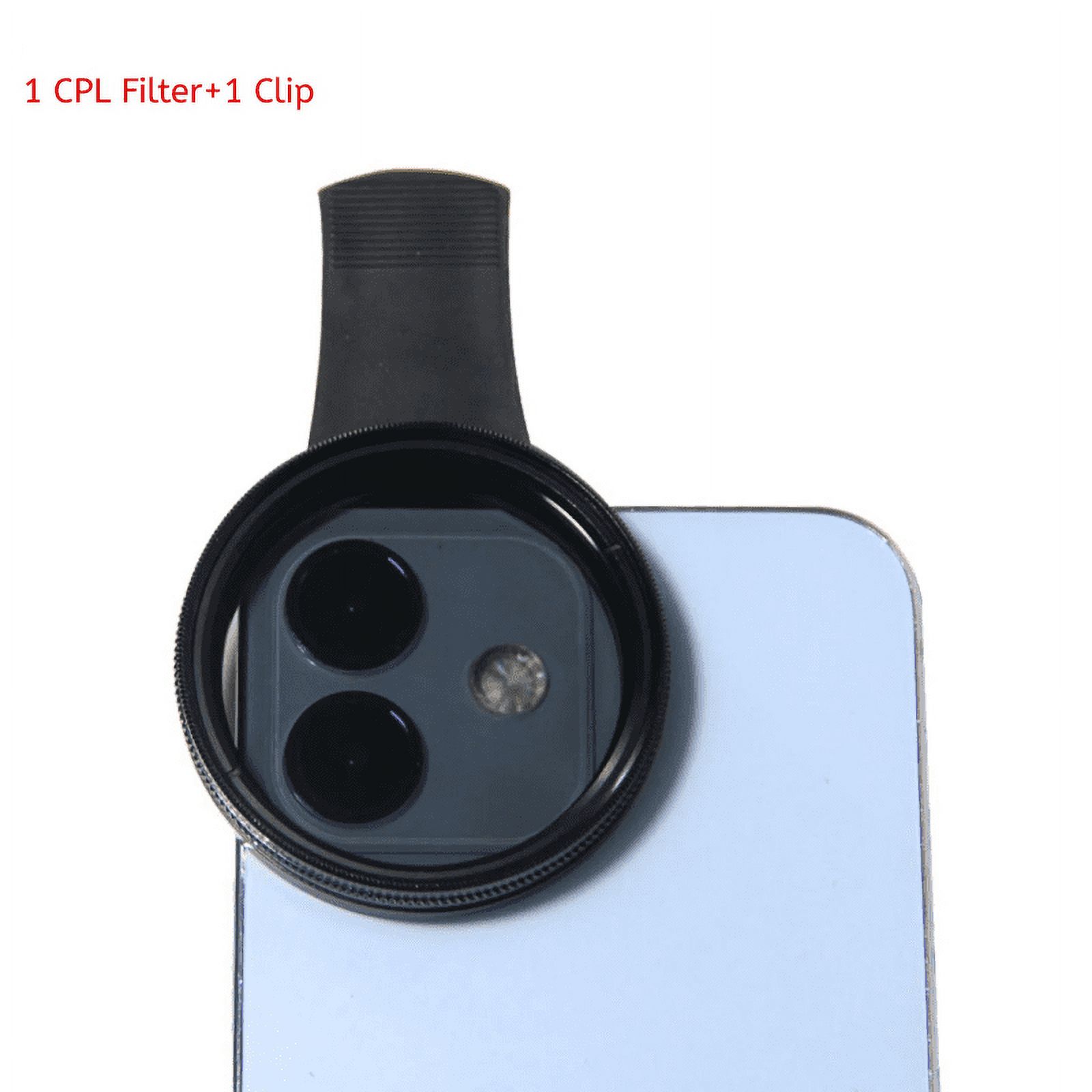 Universal 52mm CPL Phone Camera Lens Accessories Lightweight Portable